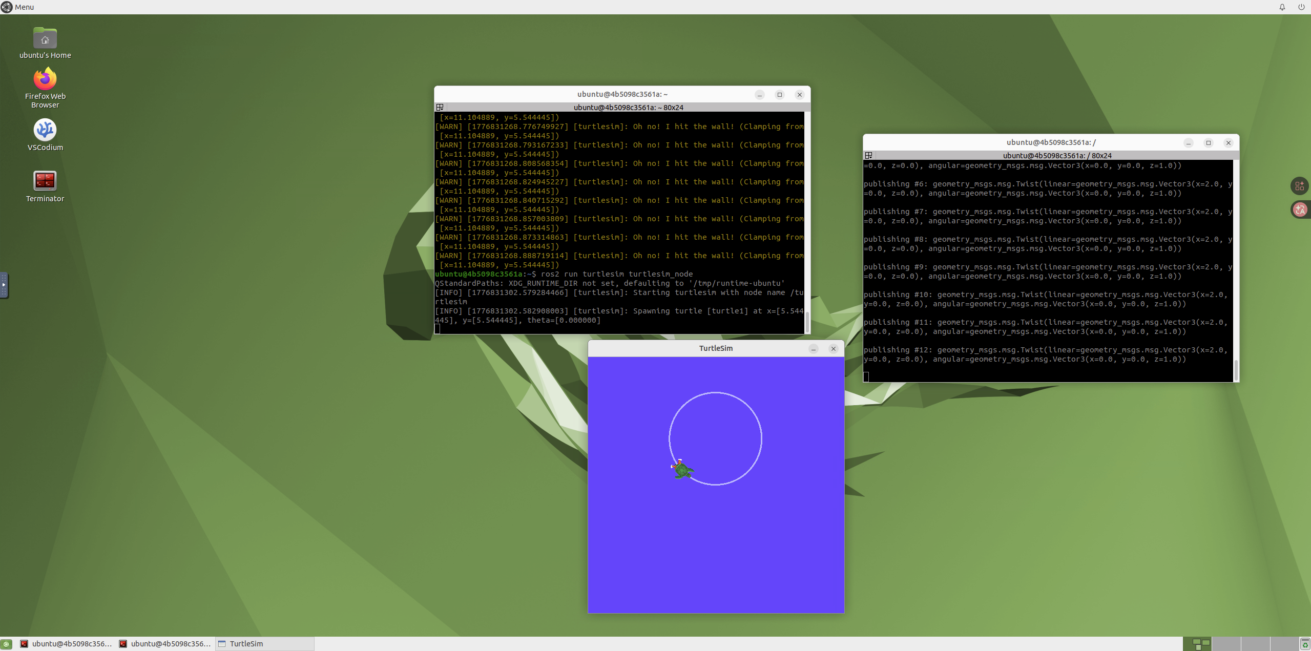 ROS2 desktop